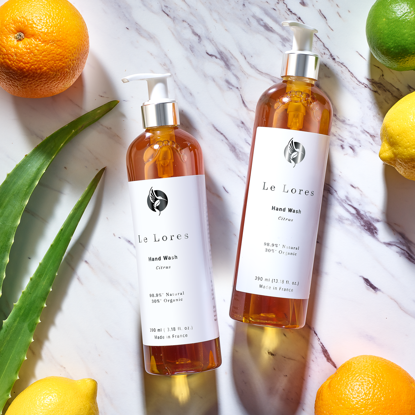 98% Natural Citrus Hand Wash From France